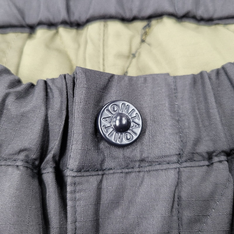 【中古品】【メンズ】 TAION タイオン MILITARY ZIP SLIT DOWN PANTS 133ZML-1 ミリタリー ジップスリット ダウンパンツ ボトムス 155-260214-as-20-izu サイズ：XL カラー：ブラック 万代Net店