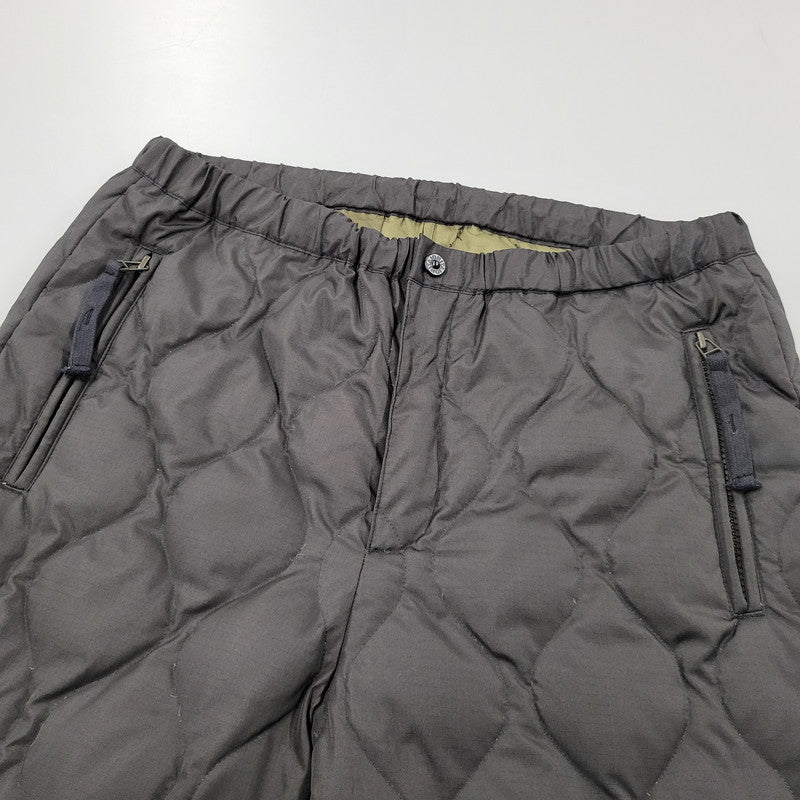 【中古品】【メンズ】 TAION タイオン MILITARY ZIP SLIT DOWN PANTS 133ZML-1 ミリタリー ジップスリット ダウンパンツ ボトムス 155-260214-as-20-izu サイズ：XL カラー：ブラック 万代Net店