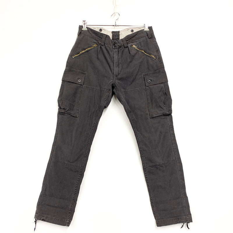 【中古品】【メンズ】 US ARMY MOUNTAIN ユーエス アーミー マウンテン TROUSERS TYPE CARGO PANTS トラウザーズ タイプ カーゴ パンツ ズボン ボトムス　 157-260212-ya-03-izu サイズ：36×32 カラー：BLACK 万代Net店