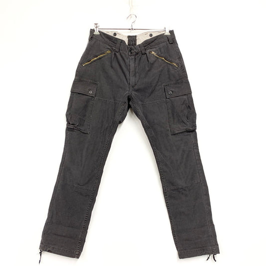 【中古品】【メンズ】 US ARMY MOUNTAIN ユーエス アーミー マウンテン TROUSERS TYPE CARGO PANTS トラウザーズ タイプ カーゴ パンツ ズボン ボトムス　 157-260212-ya-03-izu サイズ：36×32 カラー：BLACK 万代Net店