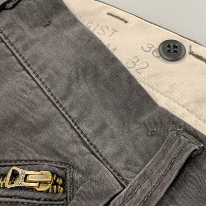 【中古品】【メンズ】 US ARMY MOUNTAIN ユーエス アーミー マウンテン TROUSERS TYPE CARGO PANTS トラウザーズ タイプ カーゴ パンツ ズボン ボトムス　 157-260212-ya-03-izu サイズ：36×32 カラー：BLACK 万代Net店