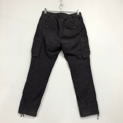 【中古品】【メンズ】 US ARMY MOUNTAIN ユーエス アーミー マウンテン TROUSERS TYPE CARGO PANTS トラウザーズ タイプ カーゴ パンツ ズボン ボトムス　 157-260212-ya-03-izu サイズ：36×32 カラー：BLACK 万代Net店