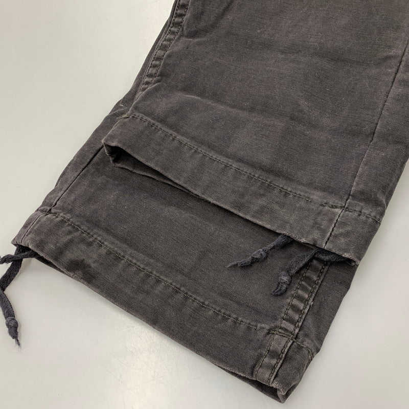 【中古品】【メンズ】 US ARMY MOUNTAIN ユーエス アーミー マウンテン TROUSERS TYPE CARGO PANTS トラウザーズ タイプ カーゴ パンツ ズボン ボトムス　 157-260212-ya-03-izu サイズ：36×32 カラー：BLACK 万代Net店