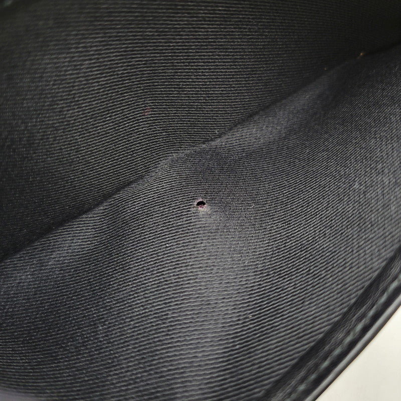 【現状渡し品】【メンズ/レディース】 BVLGARI ブルガリ BIFOLD LEATHER LONG WALLET 32403 バイフォールド レザー ロングウォレット 長財布 181-260306-as-01-izu カラー：ブラック 万代Net店