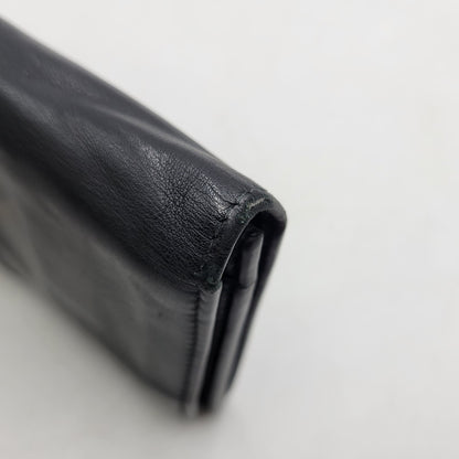 【現状渡し品】【メンズ/レディース】 BVLGARI ブルガリ BIFOLD LEATHER LONG WALLET 32403 バイフォールド レザー ロングウォレット 長財布 181-260306-as-01-izu カラー：ブラック 万代Net店