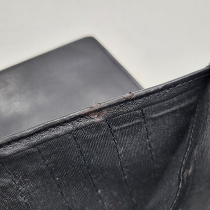 【現状渡し品】【メンズ/レディース】 BVLGARI ブルガリ BIFOLD LEATHER LONG WALLET 32403 バイフォールド レザー ロングウォレット 長財布 181-260306-as-01-izu カラー：ブラック 万代Net店