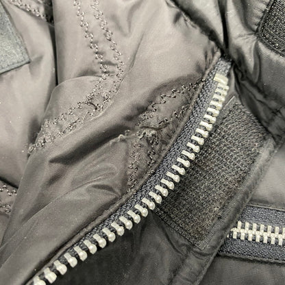 【中古品】【メンズ】 TSNH-JK09 2002年製 00S QUILTING LINER ZIP DESIGN PADDED NYLON JACKET キルティング ライナー ジップ デザイン パデッド ナイロン ジャケット アウター 142-260212-cs-06-izu サイズ：L カラー：ブラック 万代Net店