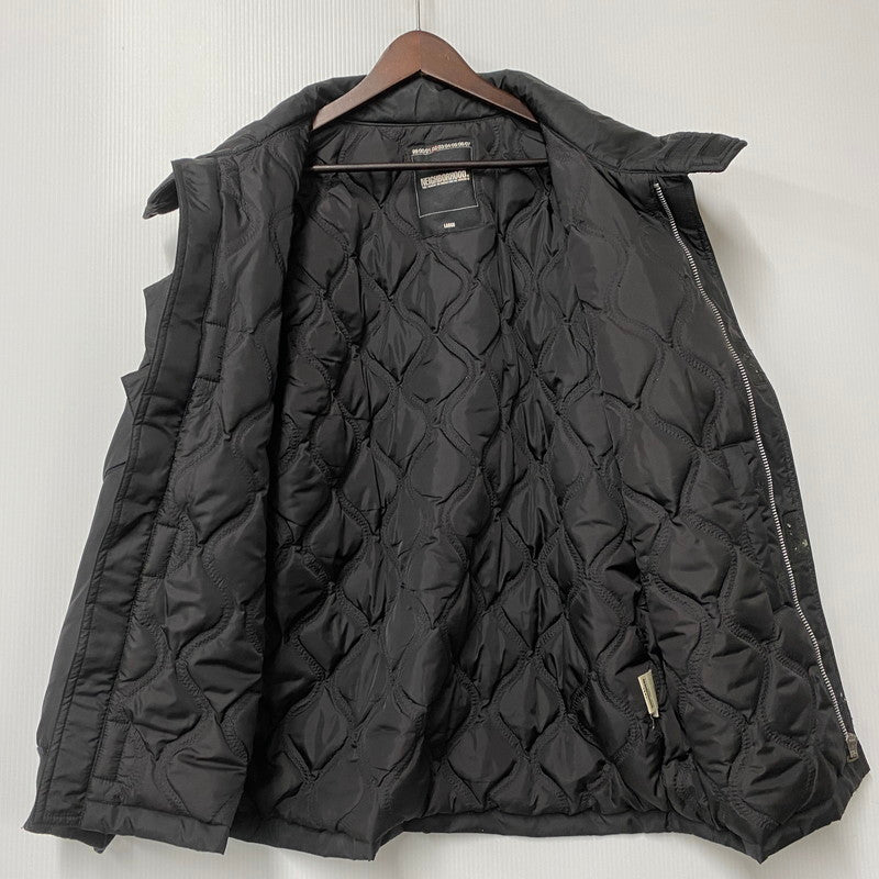 【中古品】【メンズ】 TSNH-JK09 2002年製 00S QUILTING LINER ZIP DESIGN PADDED NYLON JACKET キルティング ライナー ジップ デザイン パデッド ナイロン ジャケット アウター 142-260212-cs-06-izu サイズ：L カラー：ブラック 万代Net店