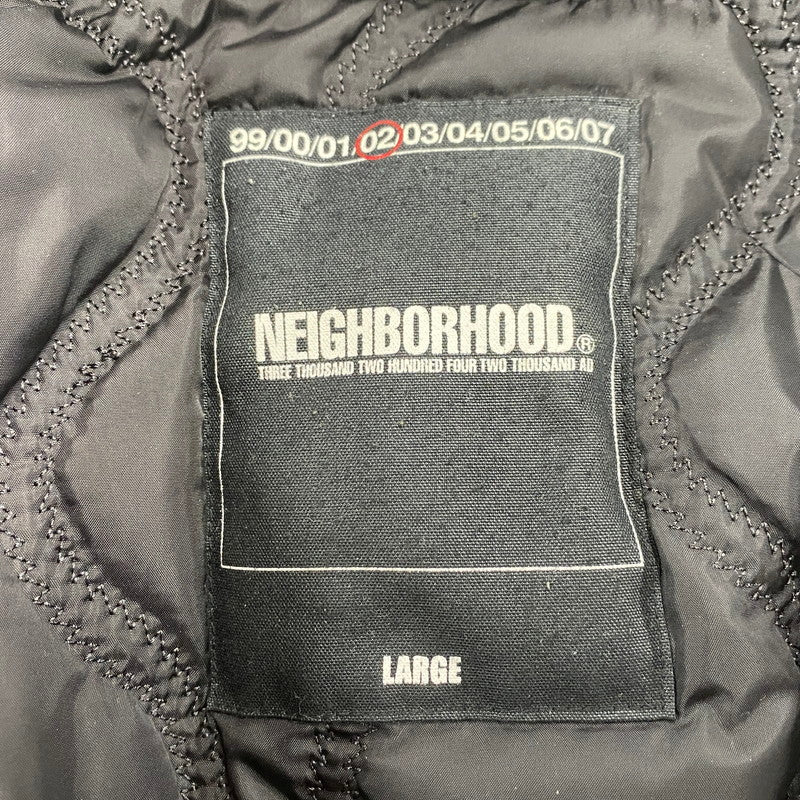 【中古品】【メンズ】 TSNH-JK09 2002年製 00S QUILTING LINER ZIP DESIGN PADDED NYLON JACKET キルティング ライナー ジップ デザイン パデッド ナイロン ジャケット アウター 142-260212-cs-06-izu サイズ：L カラー：ブラック 万代Net店