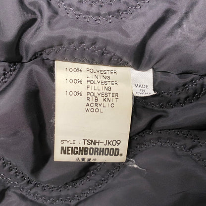 【中古品】【メンズ】 TSNH-JK09 2002年製 00S QUILTING LINER ZIP DESIGN PADDED NYLON JACKET キルティング ライナー ジップ デザイン パデッド ナイロン ジャケット アウター 142-260212-cs-06-izu サイズ：L カラー：ブラック 万代Net店