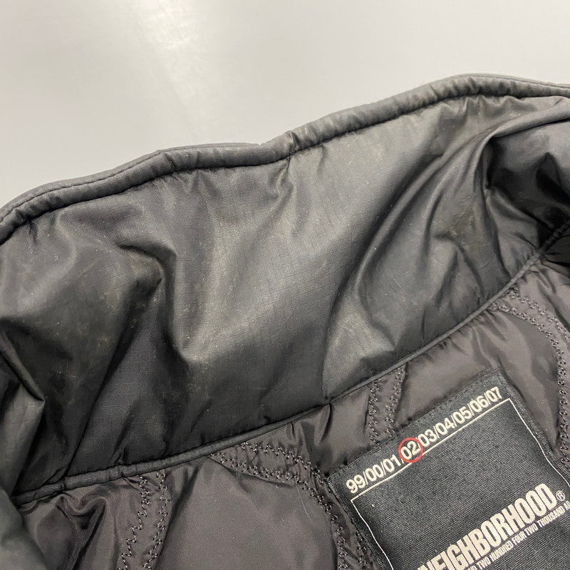 【中古品】【メンズ】 TSNH-JK09 2002年製 00S QUILTING LINER ZIP DESIGN PADDED NYLON JACKET キルティング ライナー ジップ デザイン パデッド ナイロン ジャケット アウター 142-260212-cs-06-izu サイズ：L カラー：ブラック 万代Net店