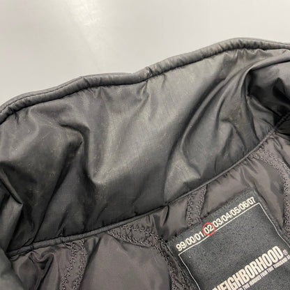 【中古品】【メンズ】 TSNH-JK09 2002年製 00S QUILTING LINER ZIP DESIGN PADDED NYLON JACKET キルティング ライナー ジップ デザイン パデッド ナイロン ジャケット アウター 142-260212-cs-06-izu サイズ：L カラー：ブラック 万代Net店