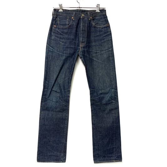 【中古品】【メンズ】 44501-0017 日本製 DENIM PANTS デニム パンツ ズボン ボトムス 156-260213-ya-07-izu サイズ：31×36 カラー：インディゴ 万代Net店