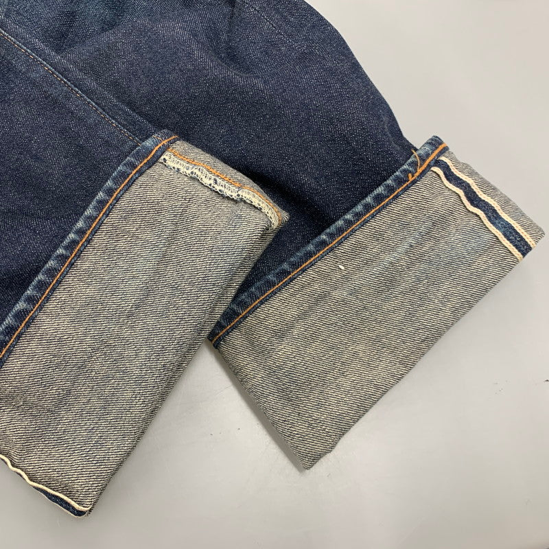 【中古品】【メンズ】 44501-0017 日本製 DENIM PANTS デニム パンツ ズボン ボトムス 156-260213-ya-07-izu サイズ：31×36 カラー：インディゴ 万代Net店