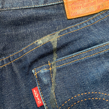 【中古品】【メンズ】 44501-0017 日本製 DENIM PANTS デニム パンツ ズボン ボトムス 156-260213-ya-07-izu サイズ：31×36 カラー：インディゴ 万代Net店