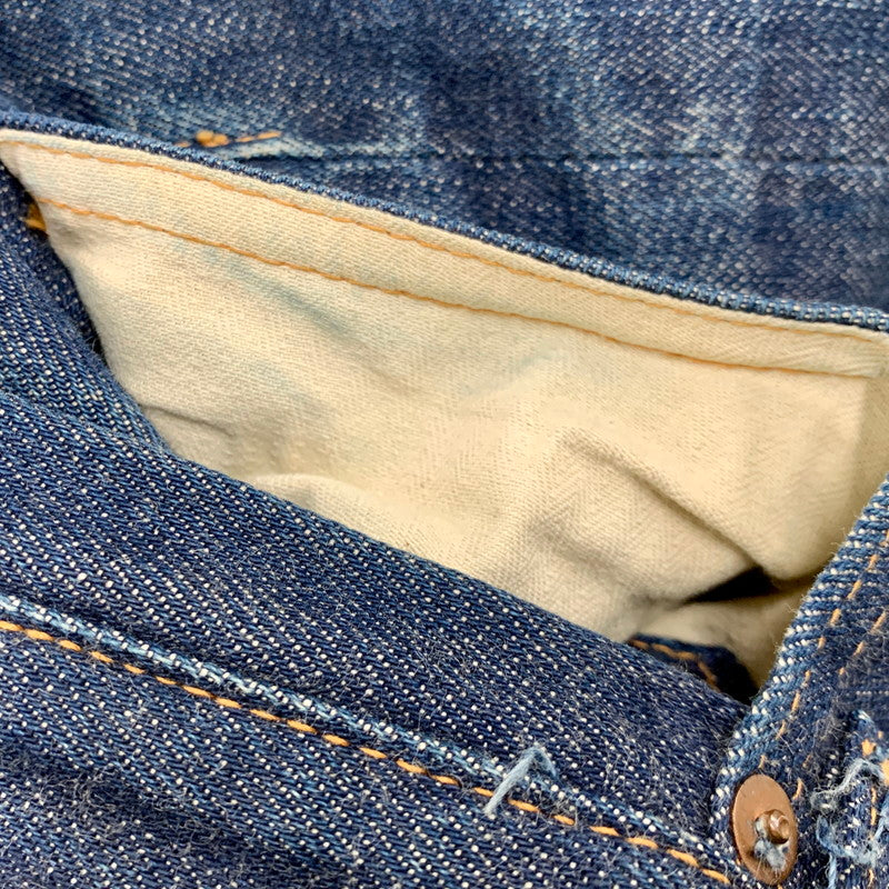 【中古品】【メンズ】 44501-0017 日本製 DENIM PANTS デニム パンツ ズボン ボトムス 156-260213-ya-07-izu サイズ：31×36 カラー：インディゴ 万代Net店