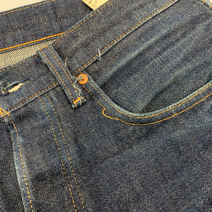 【中古品】【メンズ】 44501-0017 日本製 DENIM PANTS デニム パンツ ズボン ボトムス 156-260213-ya-07-izu サイズ：31×36 カラー：インディゴ 万代Net店