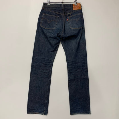 【中古品】【メンズ】 44501-0017 日本製 DENIM PANTS デニム パンツ ズボン ボトムス 156-260213-ya-07-izu サイズ：31×36 カラー：インディゴ 万代Net店