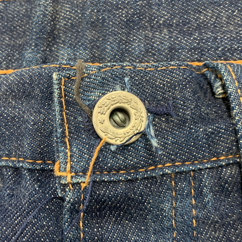 【中古品】【メンズ】 44501-0017 日本製 DENIM PANTS デニム パンツ ズボン ボトムス 156-260213-ya-07-izu サイズ：31×36 カラー：インディゴ 万代Net店