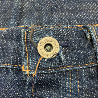 【中古品】【メンズ】 44501-0017 日本製 DENIM PANTS デニム パンツ ズボン ボトムス 156-260213-ya-07-izu サイズ：31×36 カラー：インディゴ 万代Net店