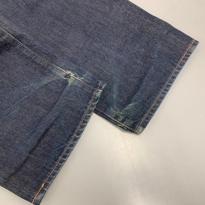 【中古品】【メンズ】 37501 日本製 DENIM PANTS デニム パンツ ズボン ボトムス 156-260213-ya-08-izu サイズ：32×36 カラー：インディゴ 万代Net店