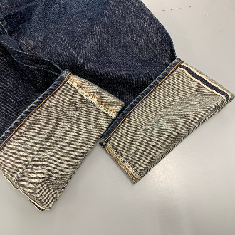 【中古品】【メンズ】 37501 日本製 DENIM PANTS デニム パンツ ズボン ボトムス 156-260213-ya-08-izu サイズ：32×36 カラー：インディゴ 万代Net店