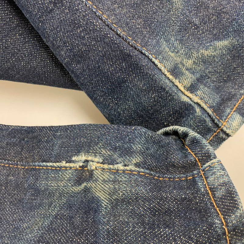 【中古品】【メンズ】 37501 日本製 DENIM PANTS デニム パンツ ズボン ボトムス 156-260213-ya-08-izu サイズ：32×36 カラー：インディゴ 万代Net店