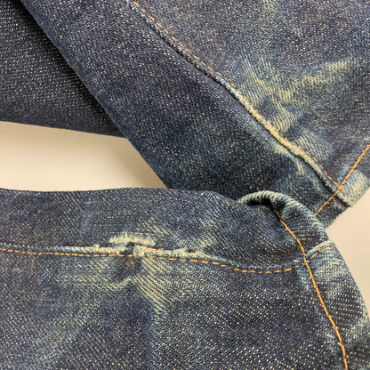 【中古品】【メンズ】 37501 日本製 DENIM PANTS デニム パンツ ズボン ボトムス 156-260213-ya-08-izu サイズ：32×36 カラー：インディゴ 万代Net店