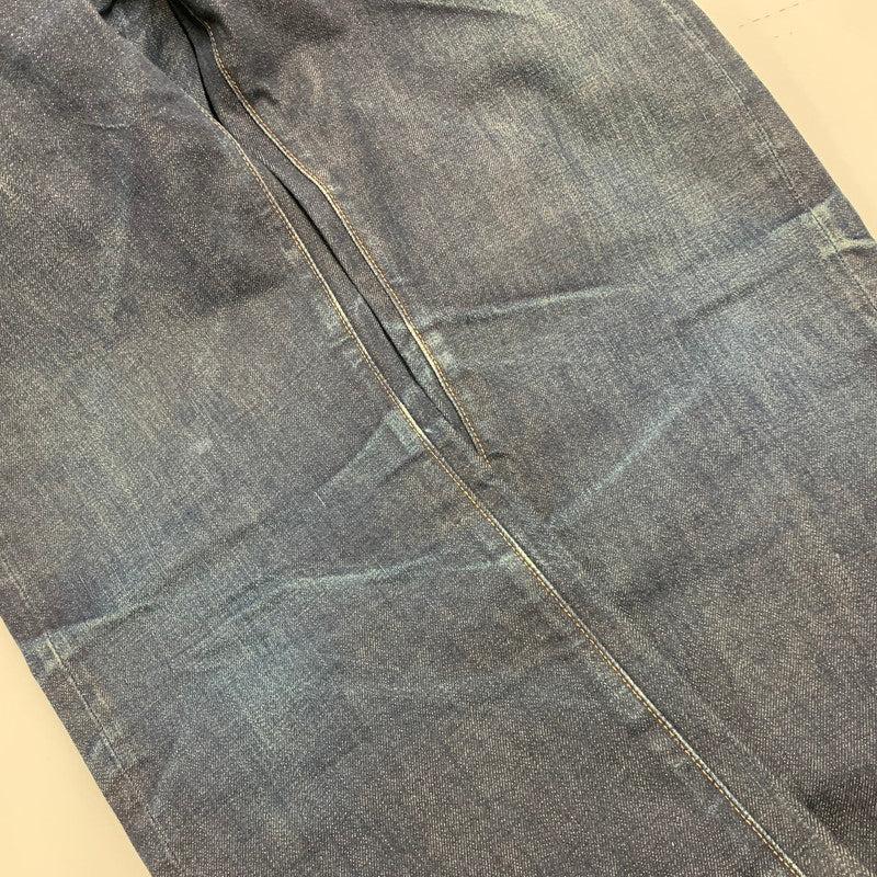 【中古品】【メンズ】 37501 日本製 DENIM PANTS デニム パンツ ズボン ボトムス 156-260213-ya-08-izu サイズ：32×36 カラー：インディゴ 万代Net店
