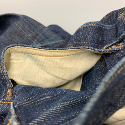 【中古品】【メンズ】 37501 日本製 DENIM PANTS デニム パンツ ズボン ボトムス 156-260213-ya-08-izu サイズ：32×36 カラー：インディゴ 万代Net店
