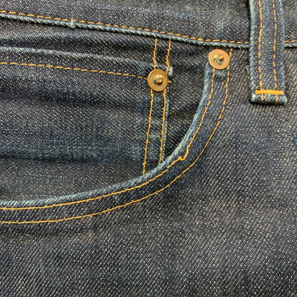 【中古品】【メンズ】 37501 日本製 DENIM PANTS デニム パンツ ズボン ボトムス 156-260213-ya-08-izu サイズ：32×36 カラー：インディゴ 万代Net店