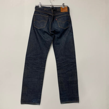 【中古品】【メンズ】 37501 日本製 DENIM PANTS デニム パンツ ズボン ボトムス 156-260213-ya-08-izu サイズ：32×36 カラー：インディゴ 万代Net店