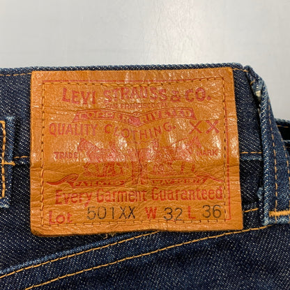 【中古品】【メンズ】 37501 日本製 DENIM PANTS デニム パンツ ズボン ボトムス 156-260213-ya-08-izu サイズ：32×36 カラー：インディゴ 万代Net店
