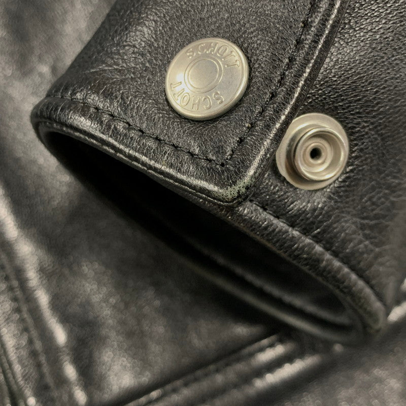 【中古品】【メンズ】 LEATHER TRACKER JACKET 782-2950014 レザートラッカージャケット アウター 145-260213-as-02-izu サイズ：M カラー：ブラック 万代Net店
