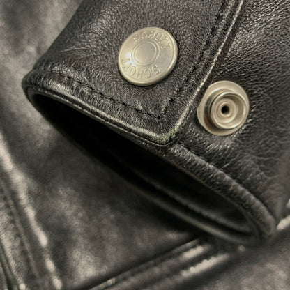 【中古品】【メンズ】 LEATHER TRACKER JACKET 782-2950014 レザートラッカージャケット アウター 145-260213-as-02-izu サイズ：M カラー：ブラック 万代Net店