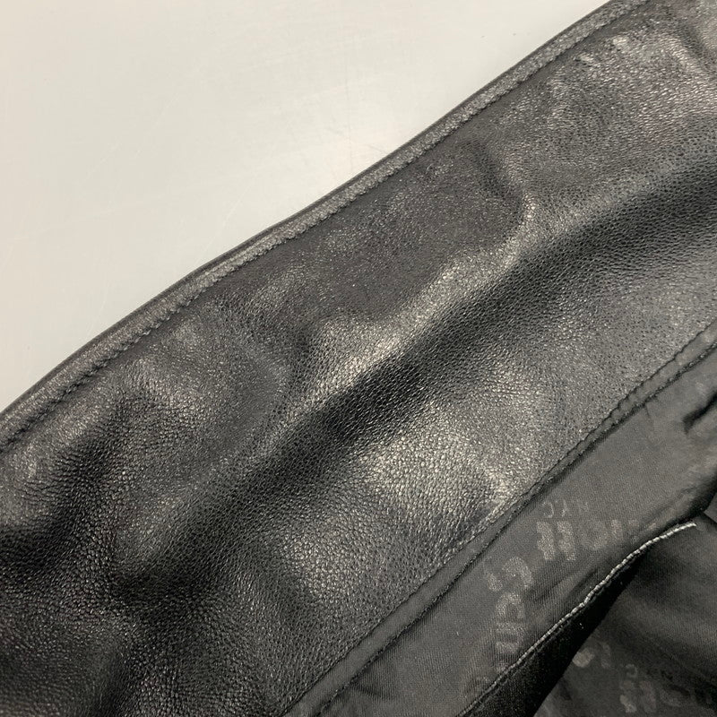 【中古品】【メンズ】 LEATHER TRACKER JACKET 782-2950014 レザートラッカージャケット アウター 145-260213-as-02-izu サイズ：M カラー：ブラック 万代Net店