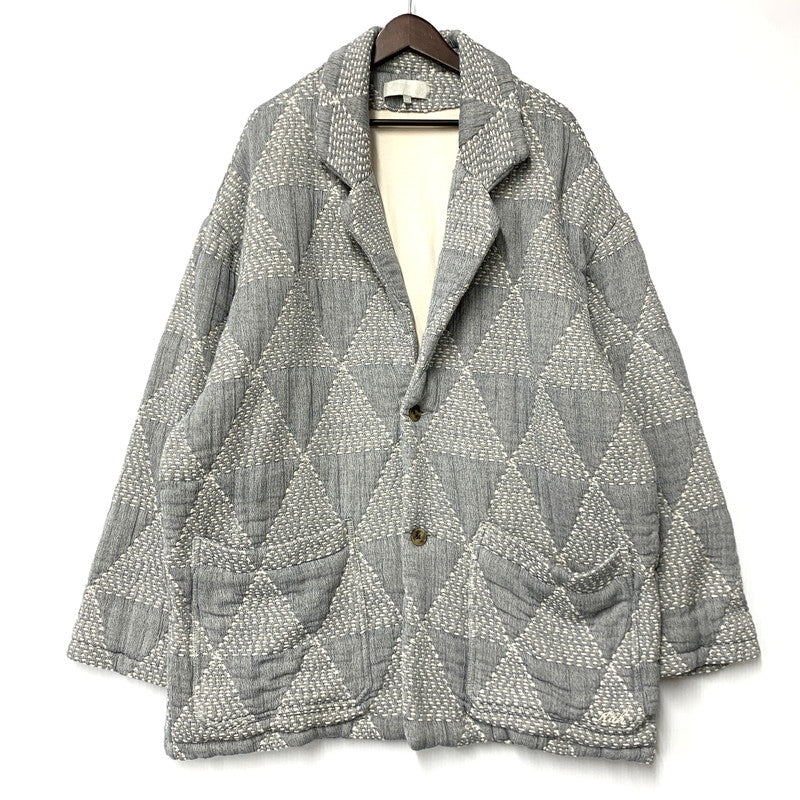 【中古品】【メンズ】 KITH キス QUILT STITCH ALFIE JACKET KHM032317 キルト ステッチ アルフィー ジャケット アウター 142-260213-as-04-izu サイズ：XL カラー：グレー 万代Net店