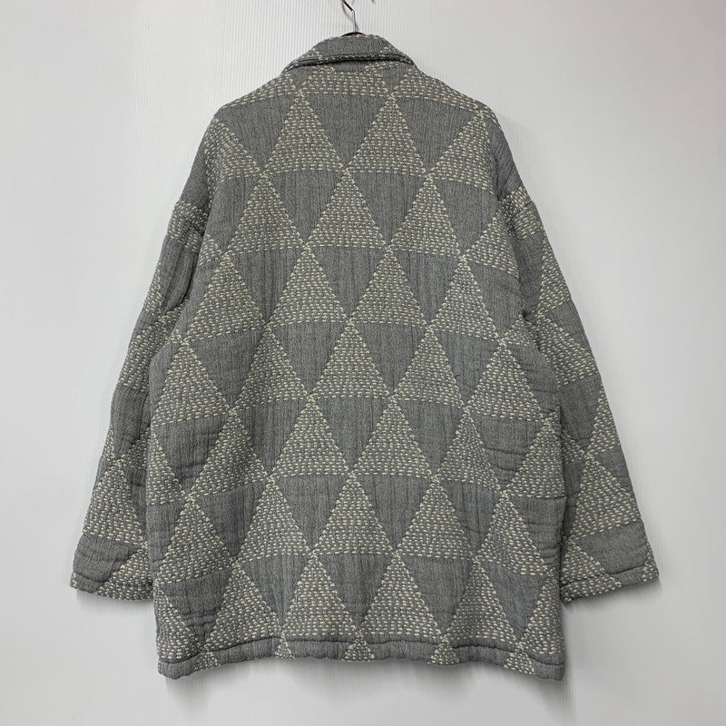 【中古品】【メンズ】 KITH キス QUILT STITCH ALFIE JACKET KHM032317 キルト ステッチ アルフィー ジャケット アウター 142-260213-as-04-izu サイズ：XL カラー：グレー 万代Net店