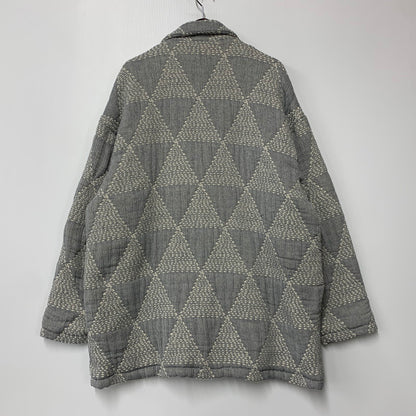 【中古品】【メンズ】 KITH キス QUILT STITCH ALFIE JACKET KHM032317 キルト ステッチ アルフィー ジャケット アウター 142-260213-as-04-izu サイズ：XL カラー：グレー 万代Net店