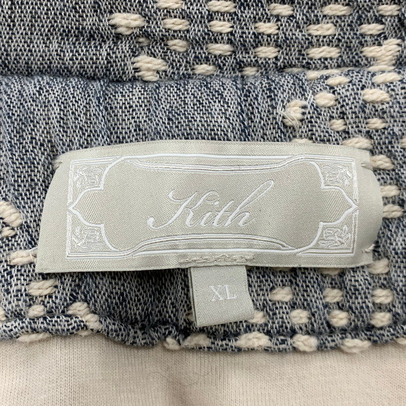 【中古品】【メンズ】 KITH キス QUILT STITCH ALFIE JACKET KHM032317 キルト ステッチ アルフィー ジャケット アウター 142-260213-as-04-izu サイズ：XL カラー：グレー 万代Net店