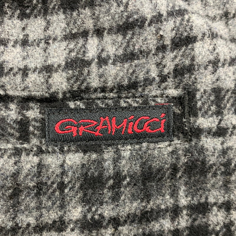 【中古品】【メンズ】 GMP-21F057 WOOL BLEND TUCK TAPERED PANTS ウール ブレンド タック テーパード パンツ ボトムス 155-260215-kh-10-izu サイズ：XXL カラー：グレー×ブラック 万代Net店