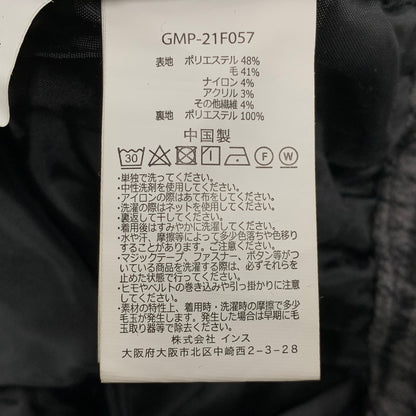 【中古品】【メンズ】 GMP-21F057 WOOL BLEND TUCK TAPERED PANTS ウール ブレンド タック テーパード パンツ ボトムス 155-260215-kh-10-izu サイズ：XXL カラー：グレー×ブラック 万代Net店