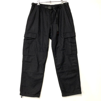 【中古品】【メンズ】 G2FM-P011 WOOL CARGO PANT ウール カーゴ パンツ ボトムス 155-260215-kh-09-izu サイズ：XL カラー：ブラック 万代Net店