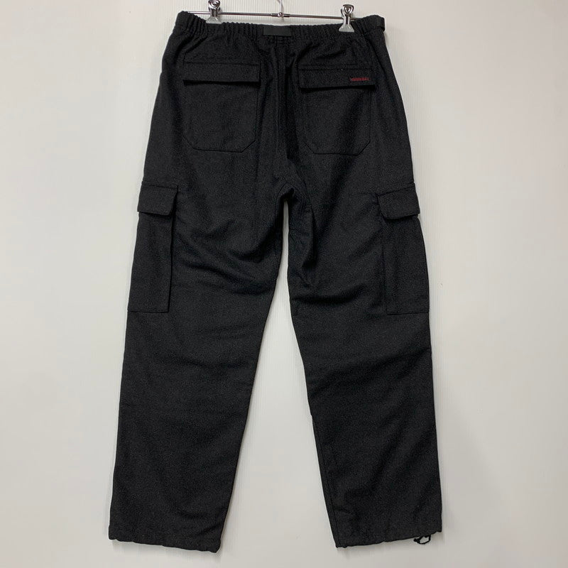 【中古品】【メンズ】 G2FM-P011 WOOL CARGO PANT ウール カーゴ パンツ ボトムス 155-260215-kh-09-izu サイズ：XL カラー：ブラック 万代Net店