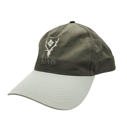 【中古美品】【メンズ/レディース】 KITH キス × SOUTH2 WEST8 サウスツー ウエストエイト × COLUMBIA コロンビア NYLON PINCH CROWN SNAPBACK KHM050966 ナイロンピンチクラウンスナップバック キャップ 帽子 185-260213-as-12-izu サイズ：F カラー：グリーン系 万代Net店