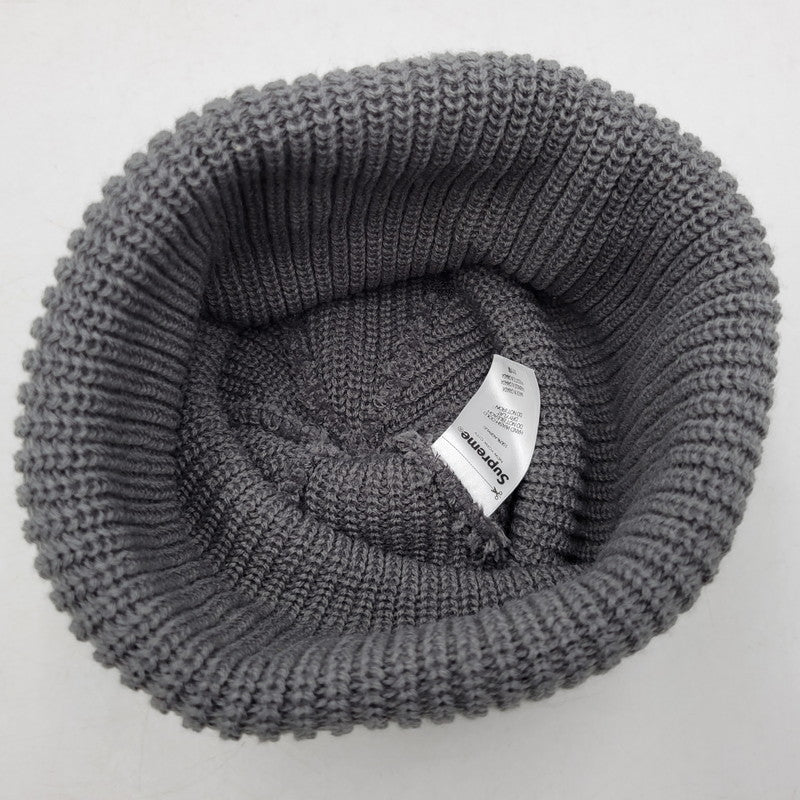 【中古品】【メンズ】 LOOSE GAUGE BEANIE ルーズ ゲージ ビーニー ニット帽 帽子 185-260213-ya-04-izu サイズ：F カラー：グレー 万代Net店