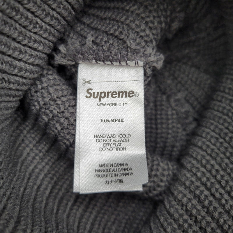 【中古品】【メンズ】 LOOSE GAUGE BEANIE ルーズ ゲージ ビーニー ニット帽 帽子 185-260213-ya-04-izu サイズ：F カラー：グレー 万代Net店