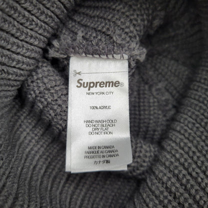【中古品】【メンズ】 LOOSE GAUGE BEANIE ルーズ ゲージ ビーニー ニット帽 帽子 185-260213-ya-04-izu サイズ：F カラー：グレー 万代Net店
