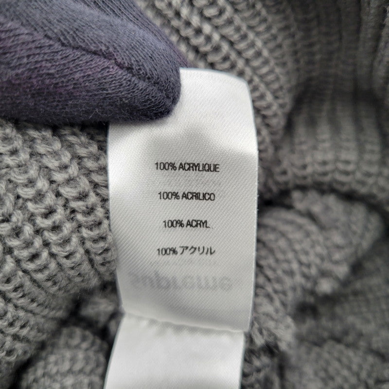 【中古品】【メンズ】 LOOSE GAUGE BEANIE ルーズ ゲージ ビーニー ニット帽 帽子 185-260213-ya-04-izu サイズ：F カラー：グレー 万代Net店