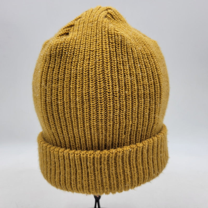 【中古品】【メンズ】 Supreme シュプリーム 17FW LOOSE GAUGE ARC BEANIE ルーズ ゲージ アーク ビーニー ニット帽 帽子 185-260213-ya-03-izu サイズ：F カラー：イエロー 万代Net店